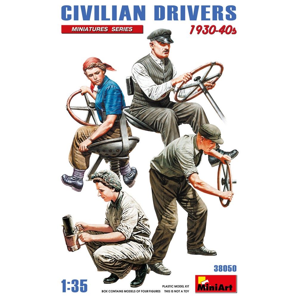 1:35 Цивилни шофьори 1930-40-те години (Civilian Drivers) 1:35 Цивилни шофьори 1930-40-те години (Civilian Drivers)