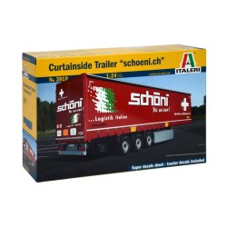 1:24 Ремарке с платно CURTAINSIDE TRAILER "Schoeni.ch"