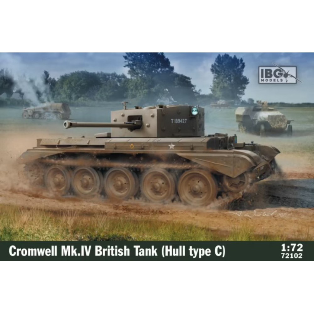 1:72 Британски танк Кромуел Мк.IV с корпус тип Ц (Cromwell Mk.IV British Tank Hull type C) 1:72 Британски танк Кромуел Мк.IV с корпус тип Ц (Cromwell Mk.IV British Tank Hull type C)