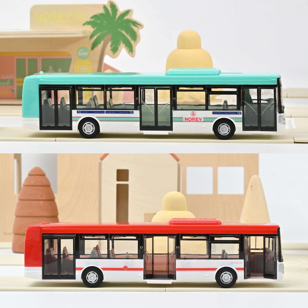 Bus Irisbus Plastigam - Blue or Red