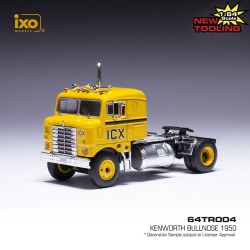 Kenworth Bullnose, yellow, 1950