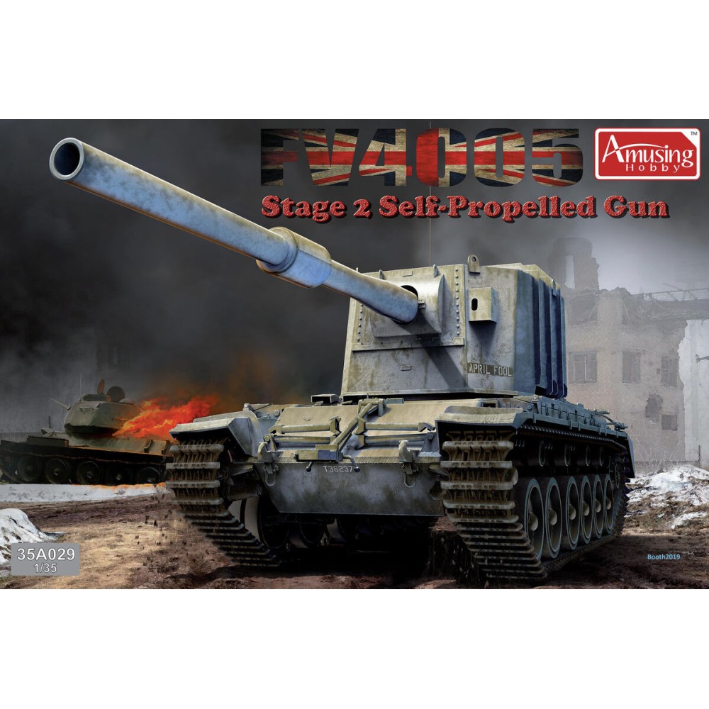 1:35 Британско самоходно оръдие ФВ4005 Етап 2 (FV4005 Stage 2) 1:35 Британско самоходно оръдие ФВ4005 Етап 2 (FV4005 Stage 2)