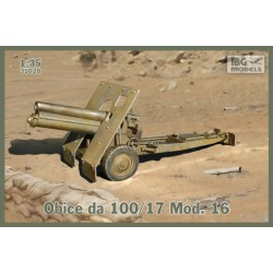 1:72 Полево оръдие с двойно предназначение, използвано от Австро-Унгария Obice da 100/17 Mod.16