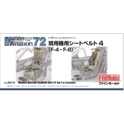 1:72 Комплект предпазни колани за съвременни самолети #4 - Ф-4, Ф-8 (F-4, F-8) серии