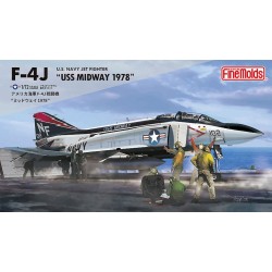 1:72 Американски военноморски реактивен изтребител Ф-4J "самолетоносач Мидуей 1978" (U.S. Navy Jet Fighter F-4J "USS Midway 1978")