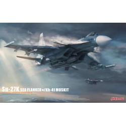 1:48 Руски палубен изтребител Су-27К Сий Фланкър (Su-27K Sea Flanker) с ракети Кх-41 Москит (Kh-41 Moskit)
