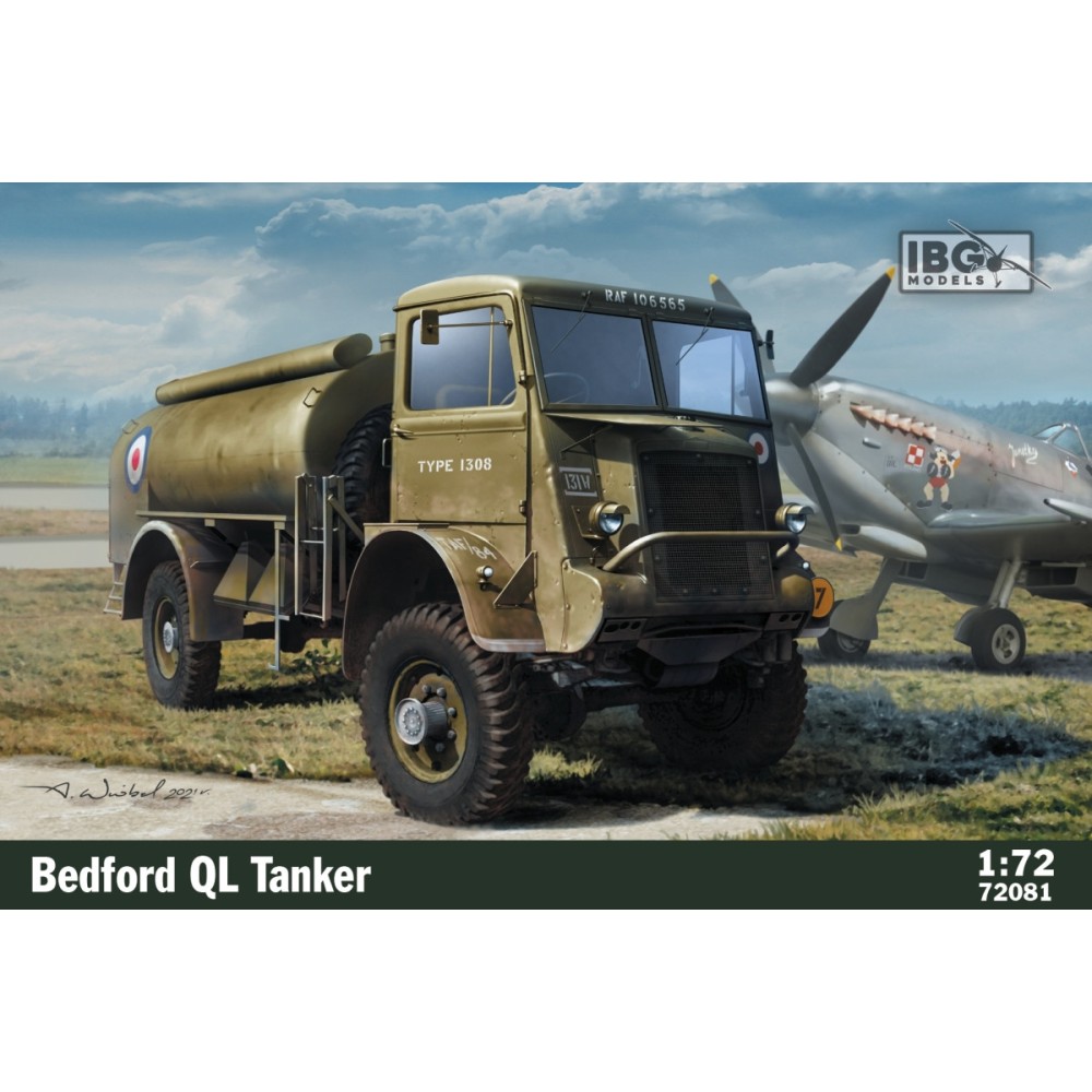 1:72 Британски камион-цистерна Бедфорд КЛ (Bedford QL Tanker) 1:72 Британски камион-цистерна Бедфорд КЛ (Bedford QL Tanker)