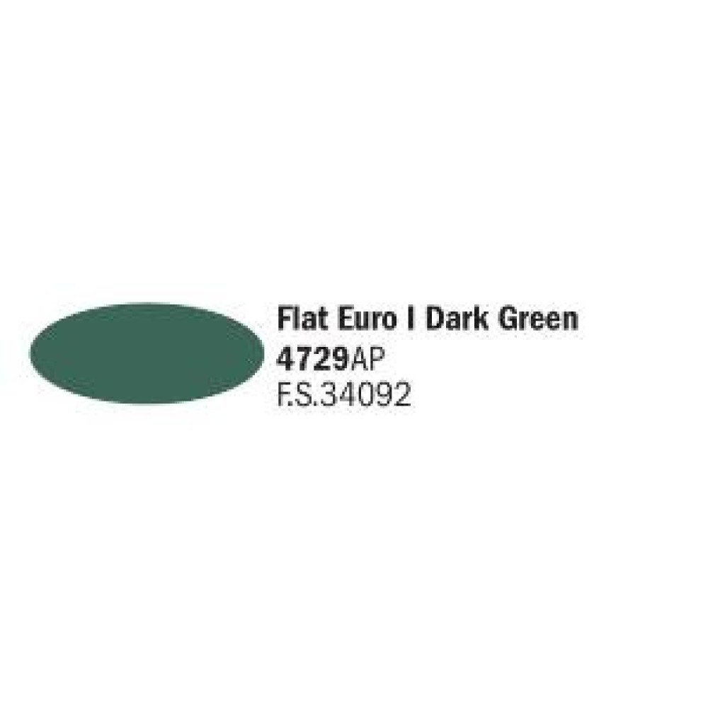 Flat Euro I Dark Green - Акрилна боя за моделизъм (20 ml)