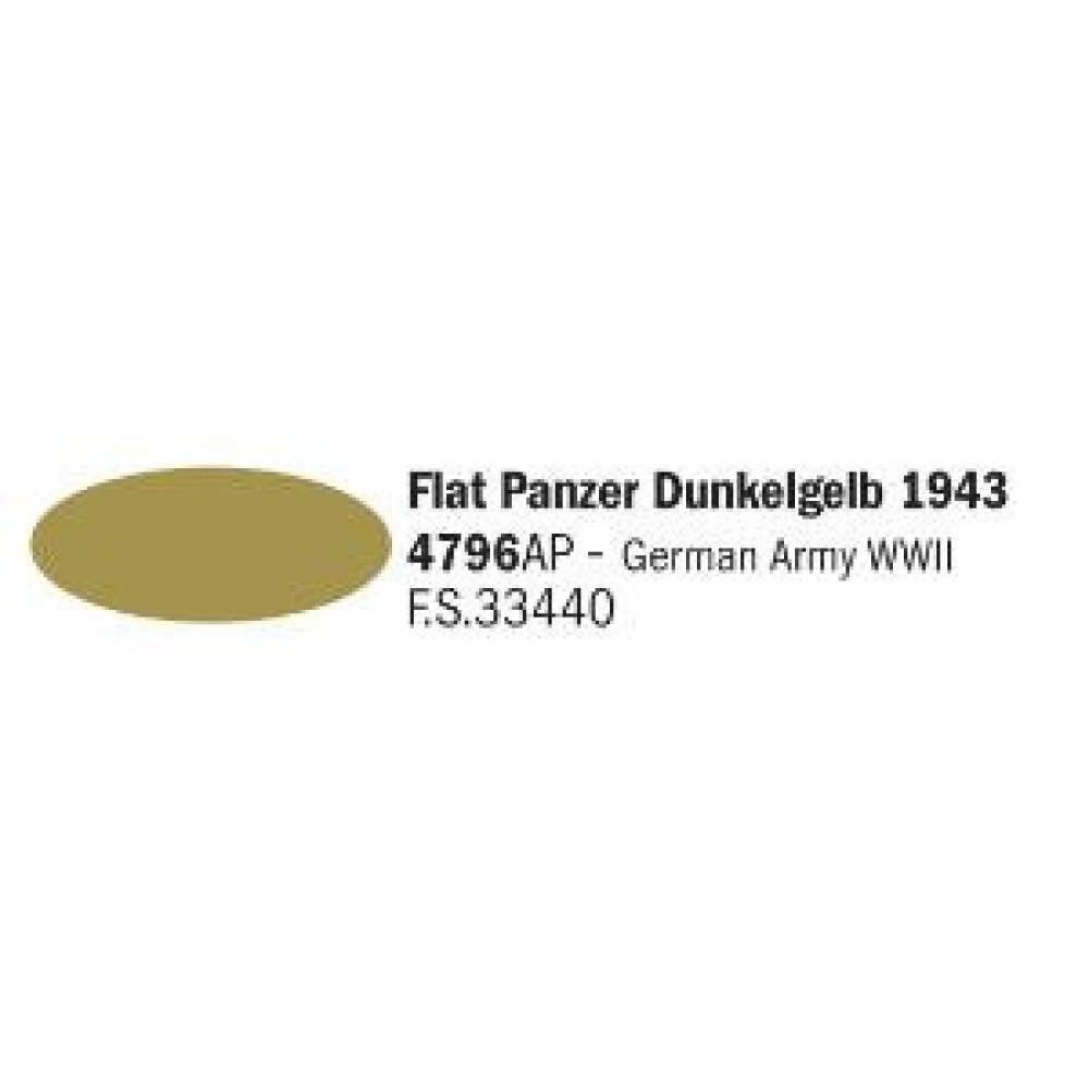 Flat Panzer Dunkelgelb 1943 - Акрилна боя за моделизъм (20 ml)