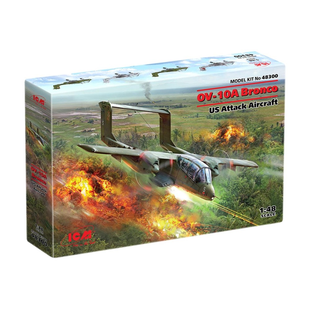 1:48 OV-10А Bronco, американски щурмови самолет (100% нови матрици) 1:48 OV-10А Bronco, американски щурмови самолет (100% нови матрици)