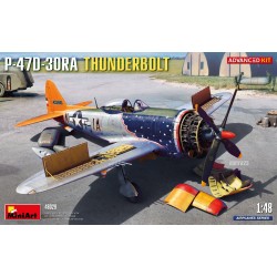 1:48 Американски изтребител П-47Д-30РА Тъндърболт (P-47D-30RA Thunderbolt) детайлен модел