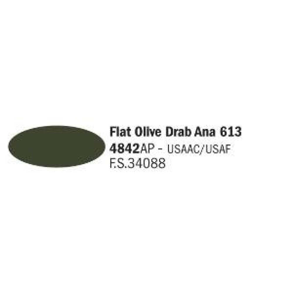 Flat Olive Drab Ana 613 - Акрилна боя за моделизъм (20 ml) Flat Olive Drab Ana 613 - Акрилна боя за моделизъм (20 ml)