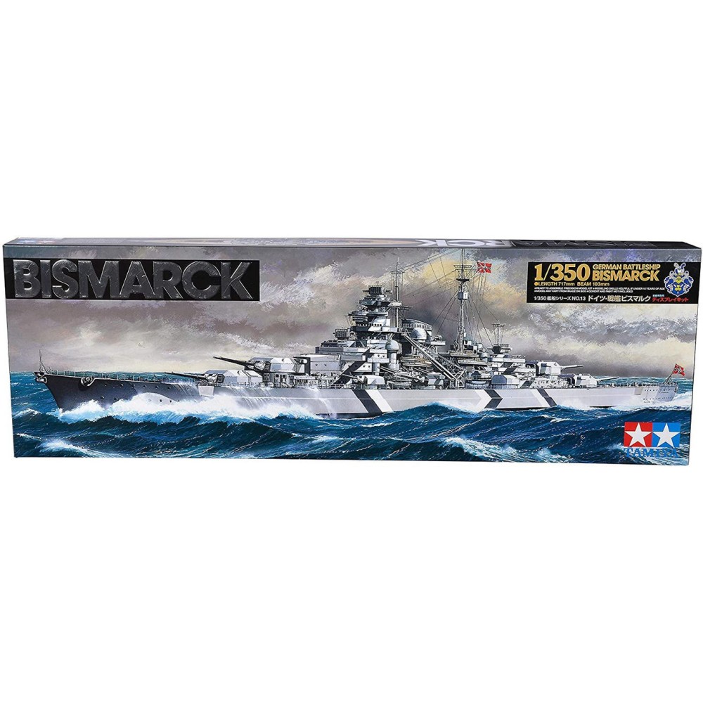 1:350 Германски линеен кораб Бисмарк (Bismarck) 1:350 Германски линеен кораб Бисмарк (Bismarck)