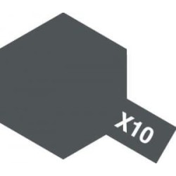 X-10 Gun Metal - Enamel Paint Mini (Gloss) 10 ml
