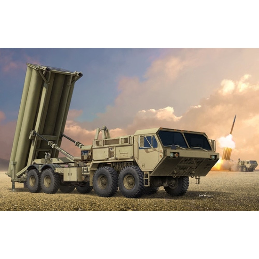 1:35 Зенитно-ракетен комплекс ТХААД (Terminal High Altitude Area Defence THAAD) 1:35 Зенитно-ракетен комплекс ТХААД (Terminal High Altitude Area Defence THAAD)
