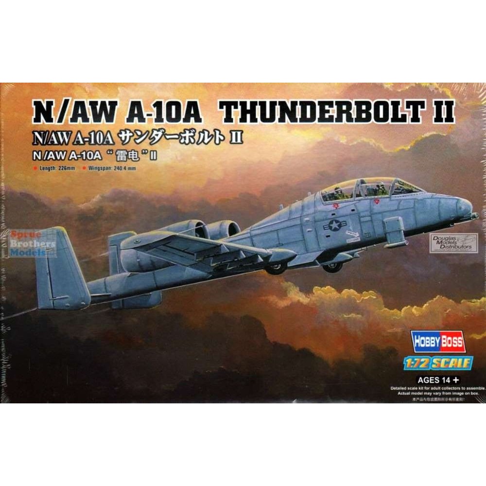 1:72 Американски изтребител Н/АУ А-10А Мълния II (N/AW A-10A Thunderbolt II) 1:72 Американски изтребител Н/АУ А-10А Мълния II (N/AW A-10A Thunderbolt II)
