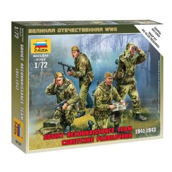 1:72 Съветски разузнавателен екип 1941-45 - 4 фигури