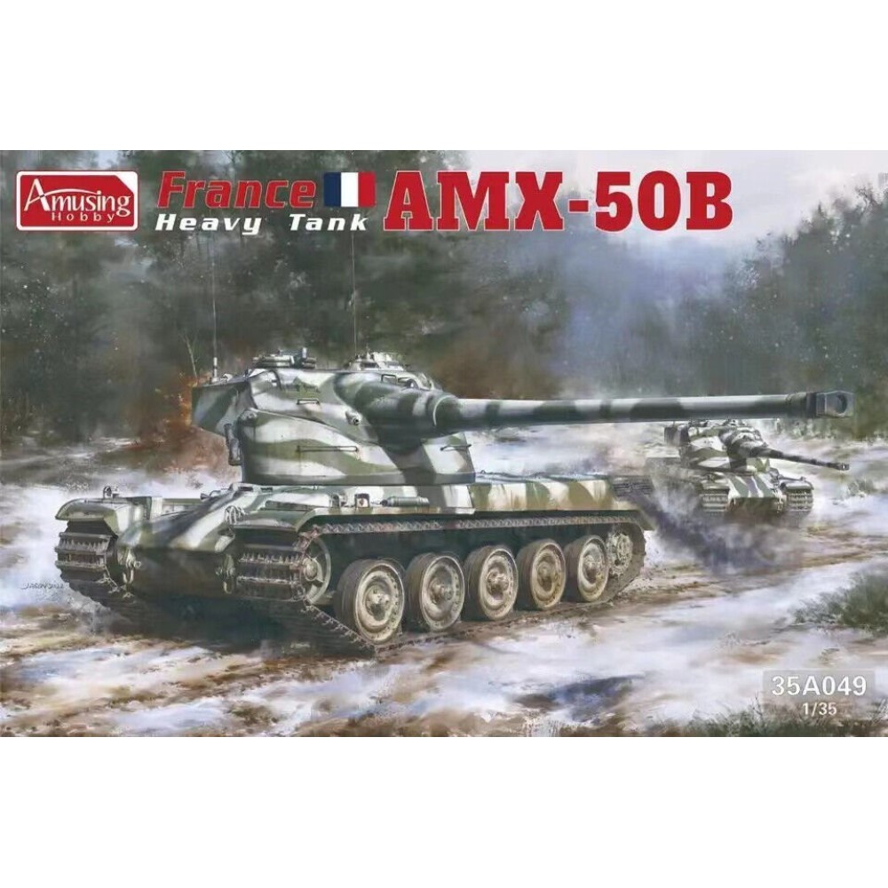 1:35 Френски тежък танк АМХ-50Б (AMX-50B)