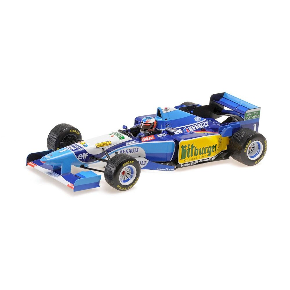 BENETTON RENAULT B195 - MICHAEL SCHUMACHER - WINNER JAPANESE GP 1995 W/RAIN TYRES