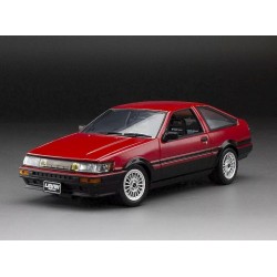 Toyota Corolla Levin (AE86), red/black, RHD, with Ersatzrader, 1985
