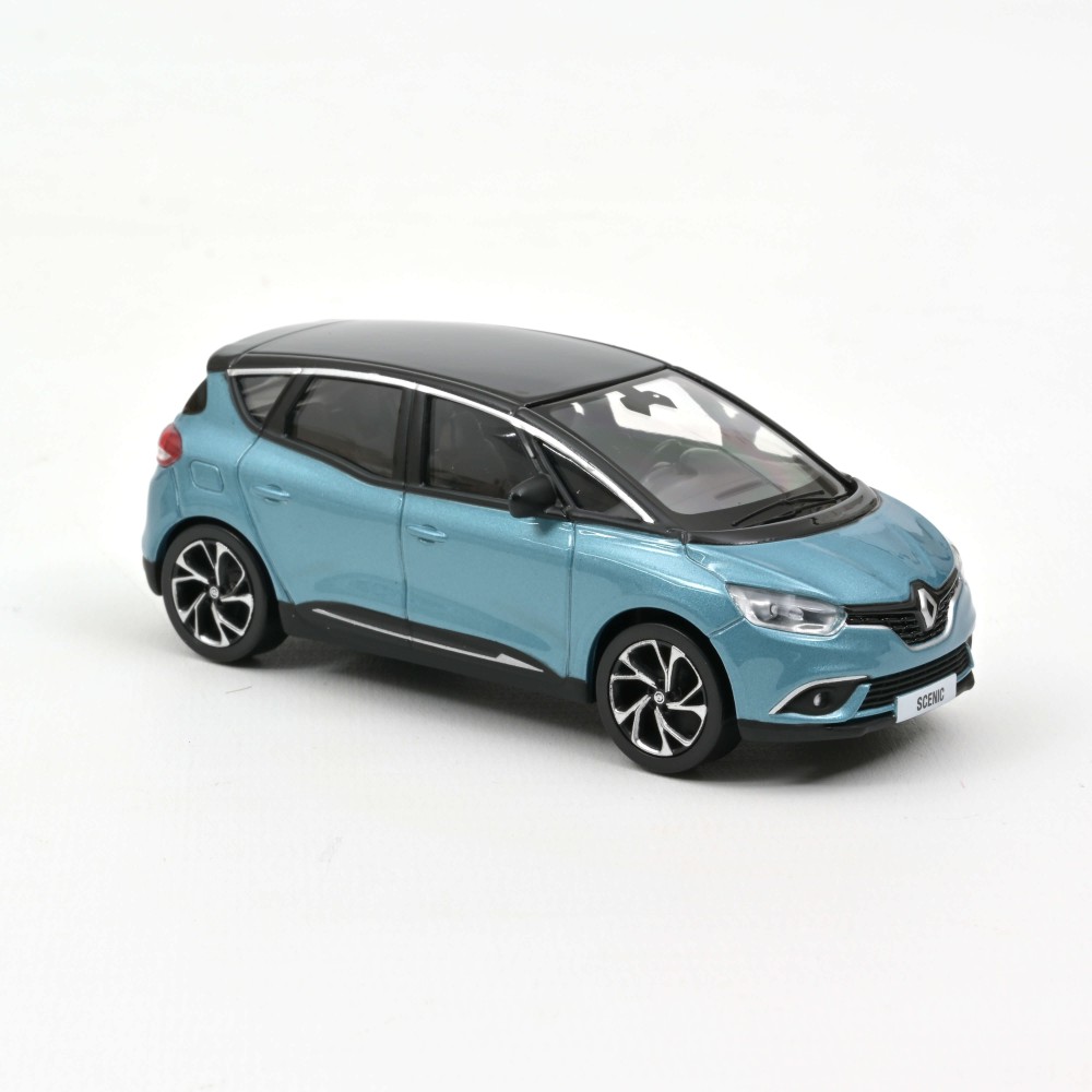 Renault Scenic 2016 Celeste Blue and Black Renault Scenic 2016 Celeste Blue and Black