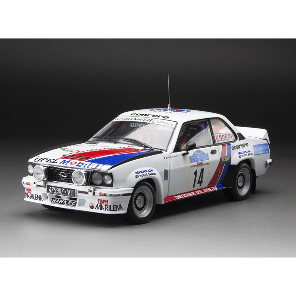 Opel Ascona 400 -#14 M.Biasion/T.Siviero-Targa Florio Rally 1981 (Limited edition 998pcs) Opel Ascona 400 -#14 M.Biasion/T.Siviero-Targa Florio Rally 1981 (Limited edition 998pcs)