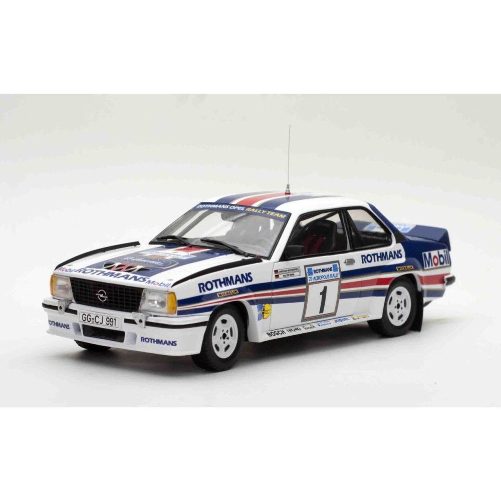 Opel Ascona 400 -#1 W.Röhrl/C.Geistdörfer, 2nd Rothmans Acropolis Rally 1982 Opel Ascona 400 -#1 W.Röhrl/C.Geistdörfer, 2nd Rothmans Acropolis Rally 1982