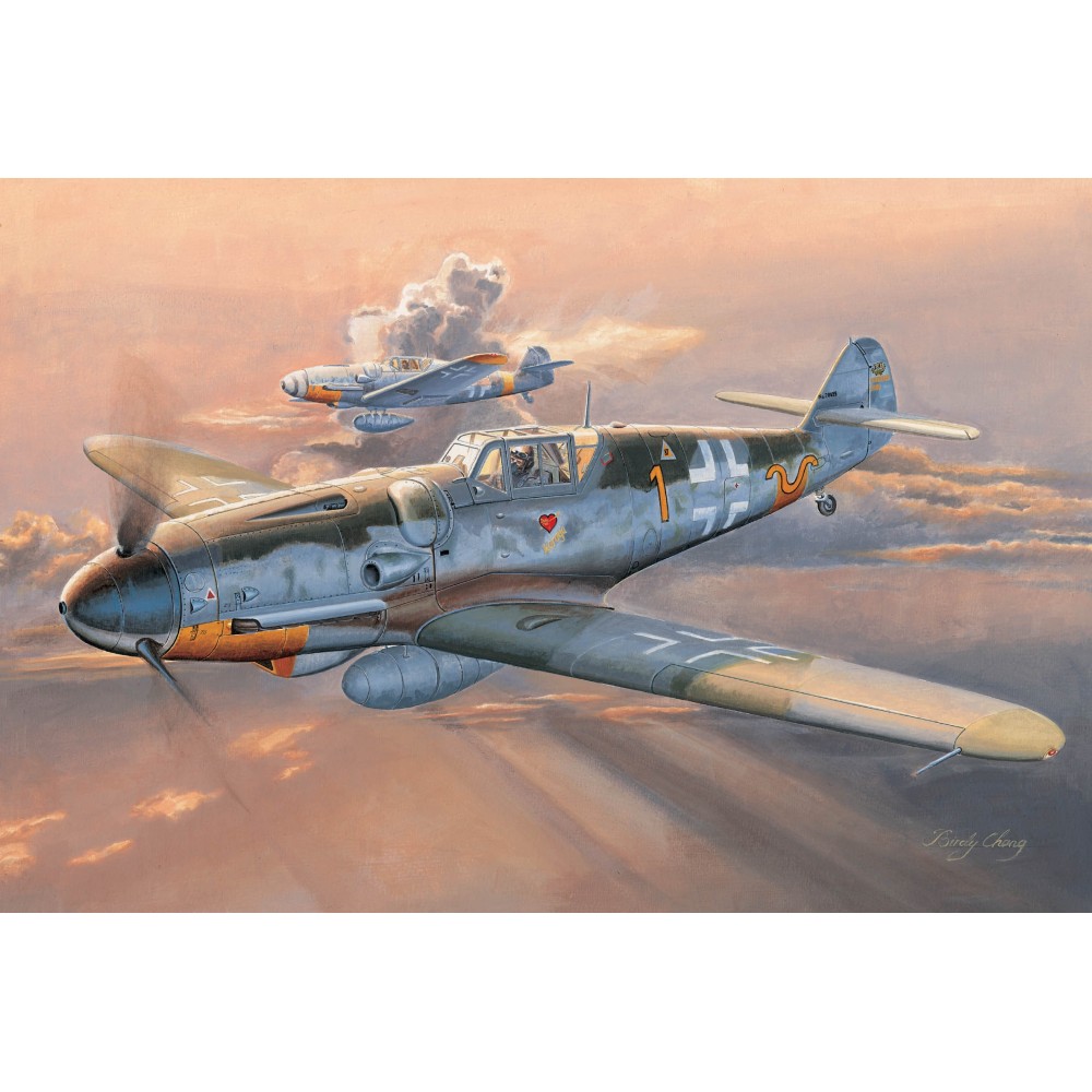 1:32 Самолет Messerschmitt Bf 109G-6 (Early) 1:32 Самолет Messerschmitt Bf 109G-6 (Early)