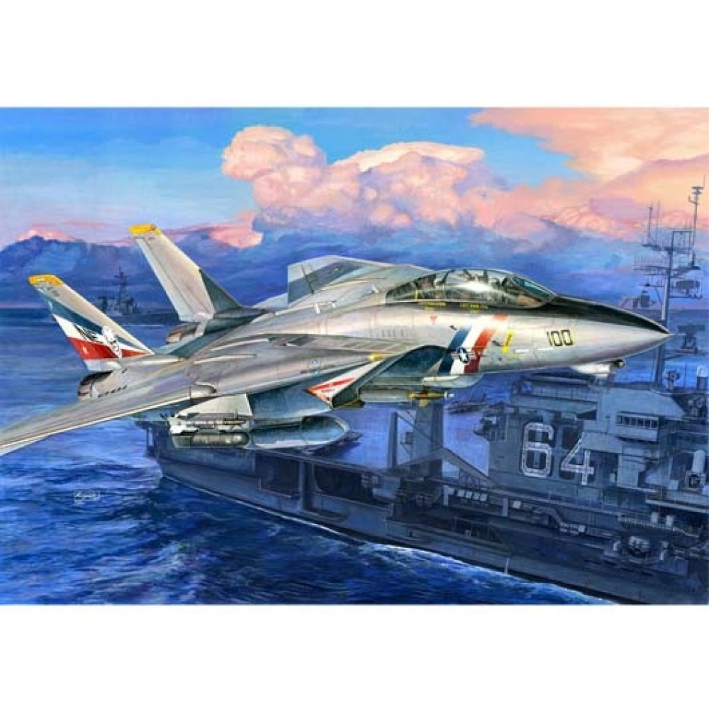1:32 Свръхзвуков двуместен самолет Груман Ф-14Д Супер Томкат (Grumman F-14D Super Tomcat)