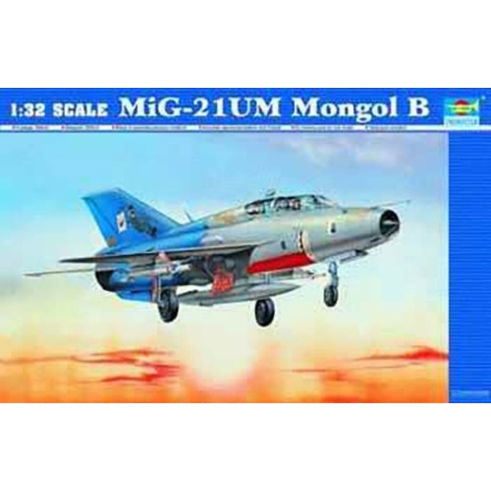 1:32 Съветски изтребител МИГ-21УМ (Aircraft -MiG-21UM Fighter) 1:32 Съветски изтребител МИГ-21УМ (Aircraft -MiG-21UM Fighter)