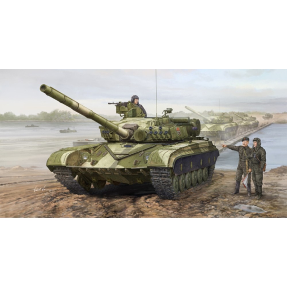 1:35 Съветски основен танк Т-64А (T-64A), модел 1981 1:35 Съветски основен танк Т-64А (T-64A), модел 1981
