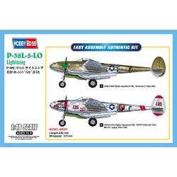 1:48 Американски многоцелеви изтребител Локхийд П-38Л-5-Л0 (P-38L-5-L0 Lightning)