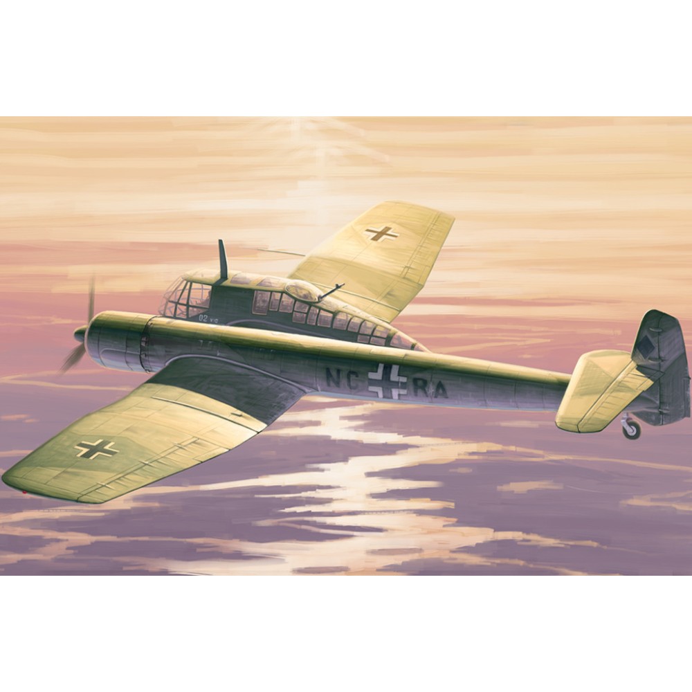 1:48 Германски разузнавателен самолет Блом и Фос БФ-141 (Blohm & Voss BV-141) 1:48 Германски разузнавателен самолет Блом и Фос БФ-141 (Blohm & Voss BV-141)