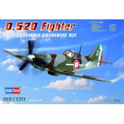 1:72 Френски изтребител Д520 (French D.520 Fighter)