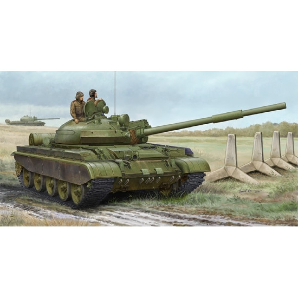 1:35 Руски танк Т-62, модел 1984 (мод. на 1962 ) (Russian T-62 BDD Mod.1984, Mod.1962 modification) - комплект с 3 фигури 1:35 Руски танк Т-62, модел 1984 (мод. на 1962 ) (Russian T-62 BDD Mod.1984, Mod.1962 modification) - комплект с 3 фигури