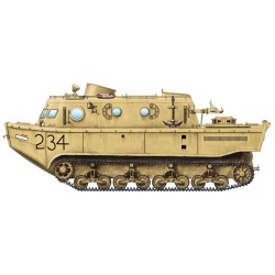 1:72 Германски амфибиен влекач LWS, ранна версия (German Land-Wasser-Schlepper (LWS) amphibious tractor Early production)