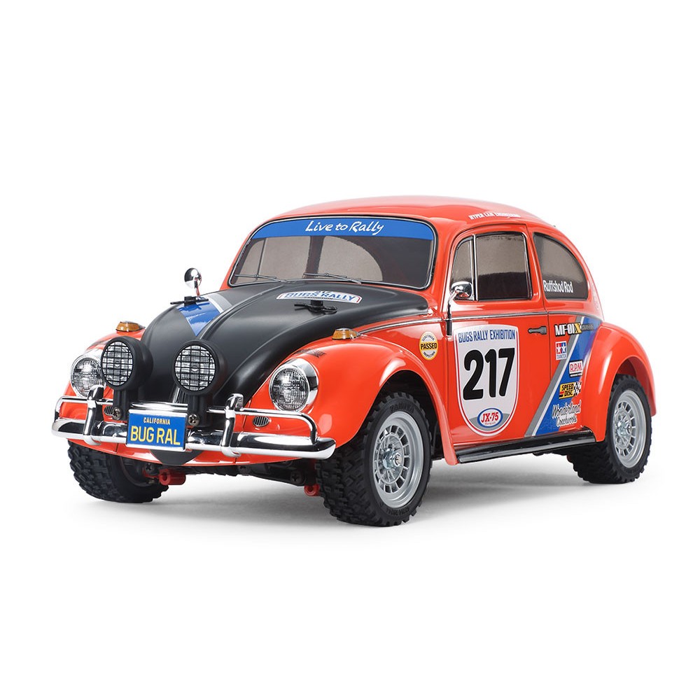 1:10 Сглобяем модел MF-01X VW Beetle Rallye Brushed RC model car Electric Road version 4WD Kit (с възможност за добавяне на дистанционно управление) 1:10 Сглобяем модел MF-01X VW Beetle Rallye Brushed RC model car Electric Road version 4WD Kit (с възможност за добавяне на дистанционно управление)