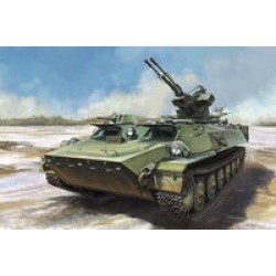1:35 Съветски верижен бронетранспортьор MT-LB with zu-23-2