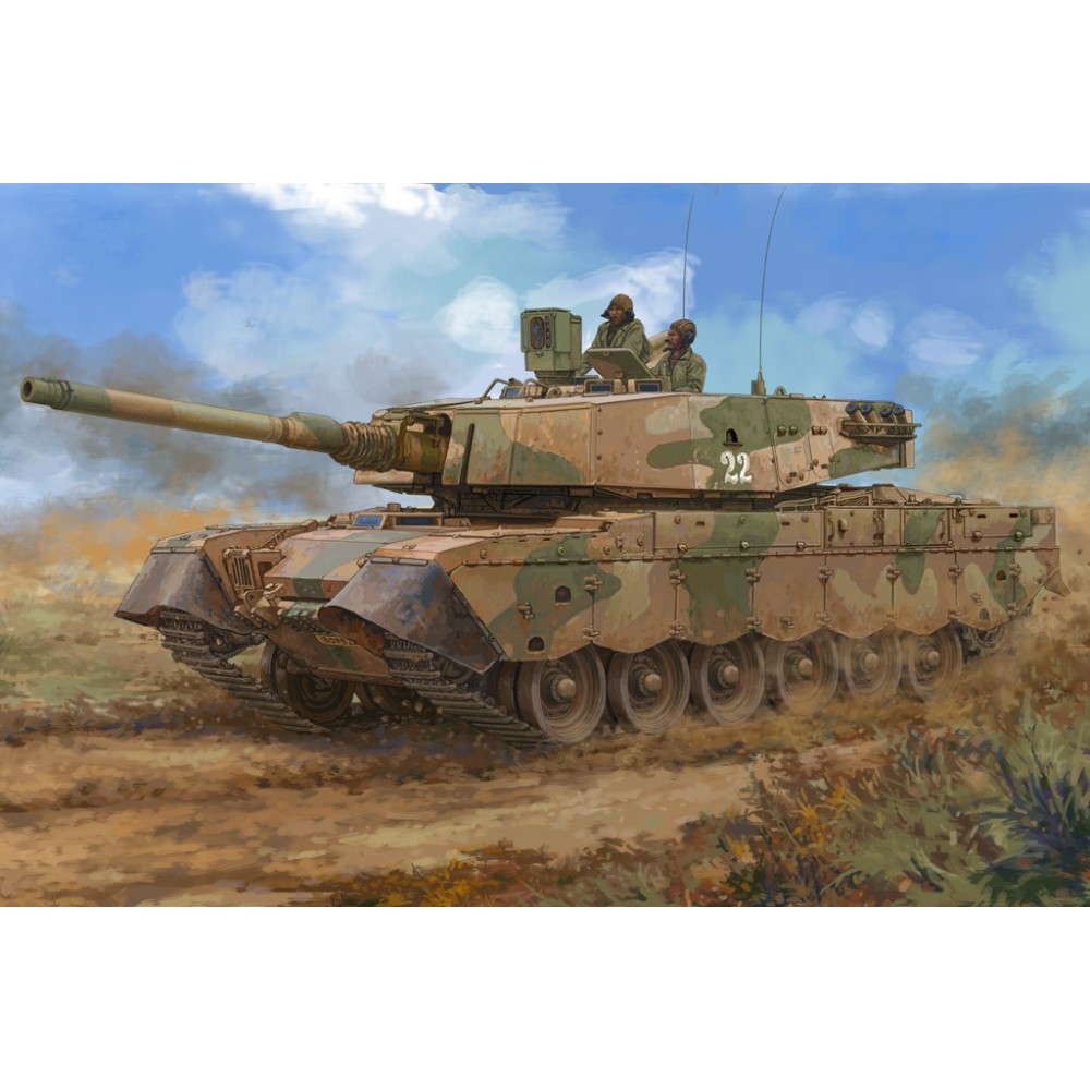 1:35 Южноафрикански основен боен танк Олифант МК1Б (South African Olifant MK1B MBT) 1:35 Южноафрикански основен боен танк Олифант МК1Б (South African Olifant MK1B MBT)