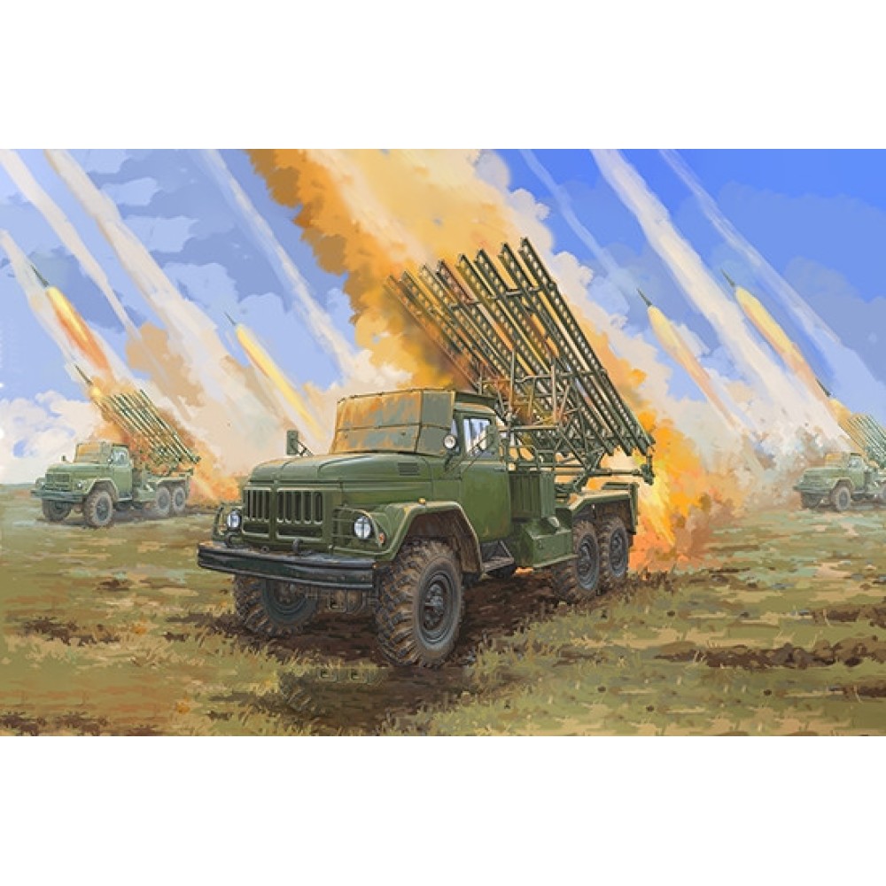 1:35 Съветска ракетна установка 2Б7Р БМ-13 (Soviet 2B7R Multiple Rocket Launcher BM-13 HMM)