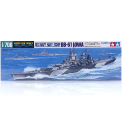 1:700 Американски военноморски боен кораб BB-61 Iowa
