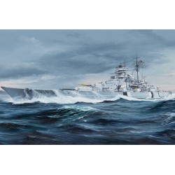 1:350 Германски линеен кораб Бисмарк (German Bismarck Battleship)