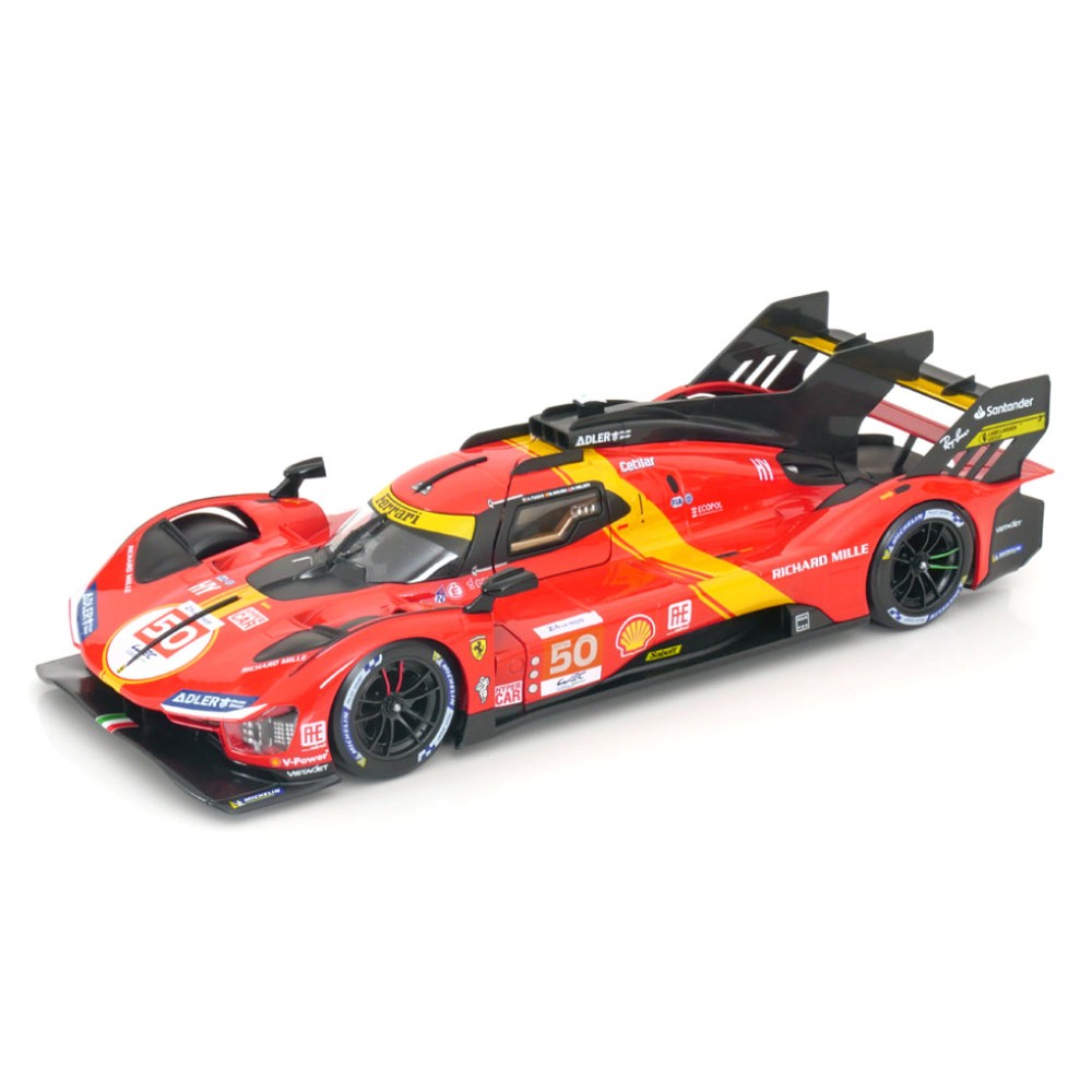FERRARI - 499P 3.0L TURBO V6 TEAM FERRARI AF CORSE N 50 5th 24h LE MANS (POLE POSITION) 2023 ANTONIO FUOCO - MIGUEL MOLINA - NICKLAS NIELSEN FERRARI - 499P 3.0L TURBO V6 TEAM FERRARI AF CORSE N 50 5th 24h LE MANS (POLE POSITION) 2023 ANTONIO FUOCO - MIGUEL MOLINA - NICKLAS NIELSEN