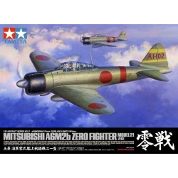 1:32 Японски изтребител Mitsubishi A6M2b Zero Fighter Model 21 (Zeke) - 1 фигура