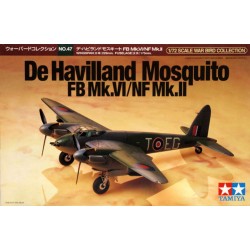 1:72 Британски многоцелеви самолет Де Хавиланд Комар ФБ Мк.VI/НФ Mk.II (De Havilland Mosquito FB Mk.VI/NF Mk.II)