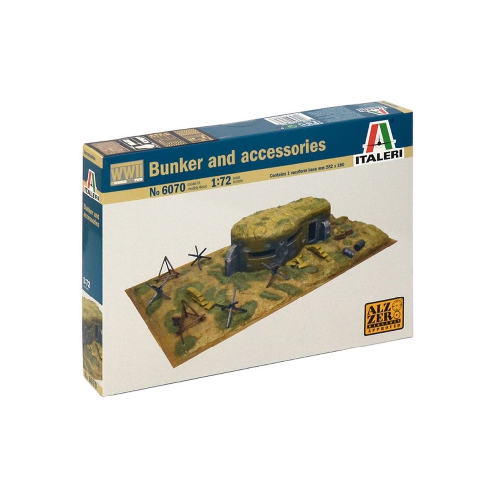 1:72 Бункер и аксесоари от Втората световна война 1:72 Бункер и аксесоари от Втората световна война