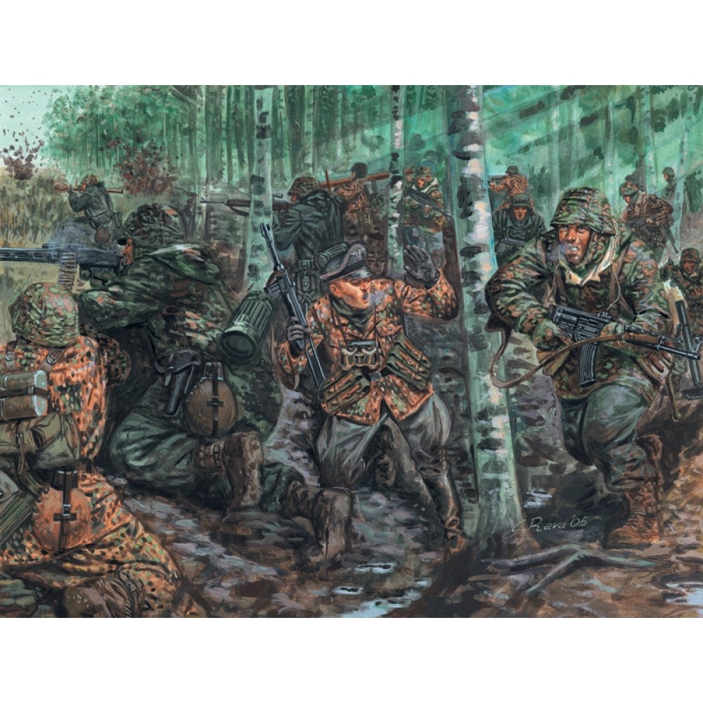 1:72 Германски пехотинци, Втора световна война (WWII-GERMAN ELITE TROOPS) - 48 фигури 1:72 Германски пехотинци, Втора световна война (WWII-GERMAN ELITE TROOPS) - 48 фигури