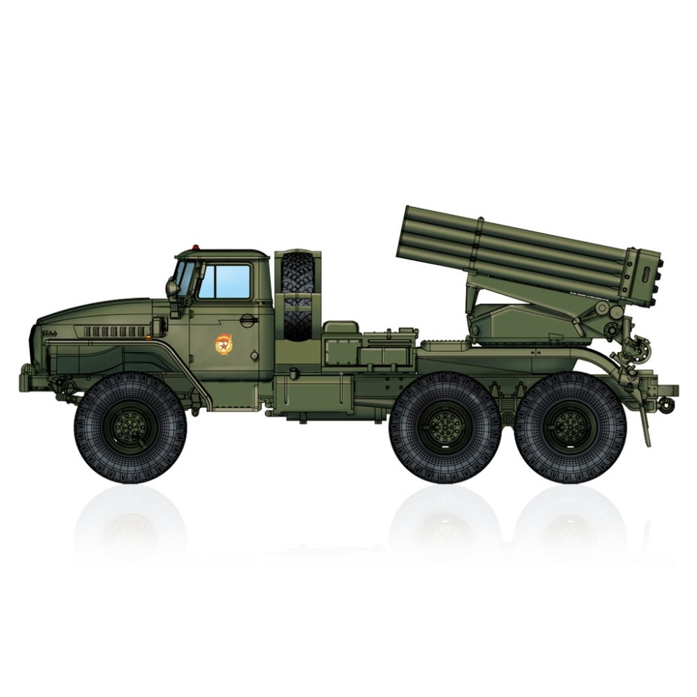 1:72 Руска ракетна установка BM-21 Grad Multiple Rocket Launcher 1:72 Руска ракетна установка BM-21 Grad Multiple Rocket Launcher