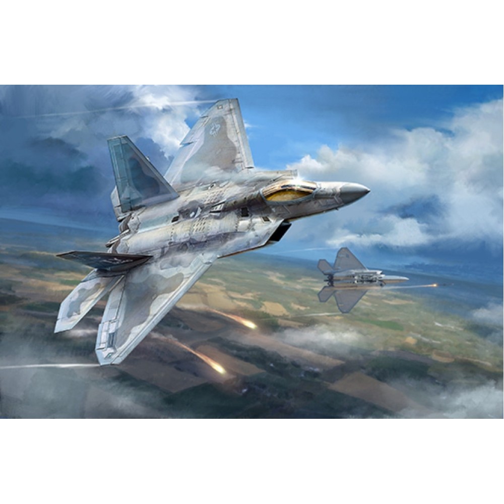 1:48 Американски изтребител F-22A Raptor 1:48 Американски изтребител F-22A Raptor