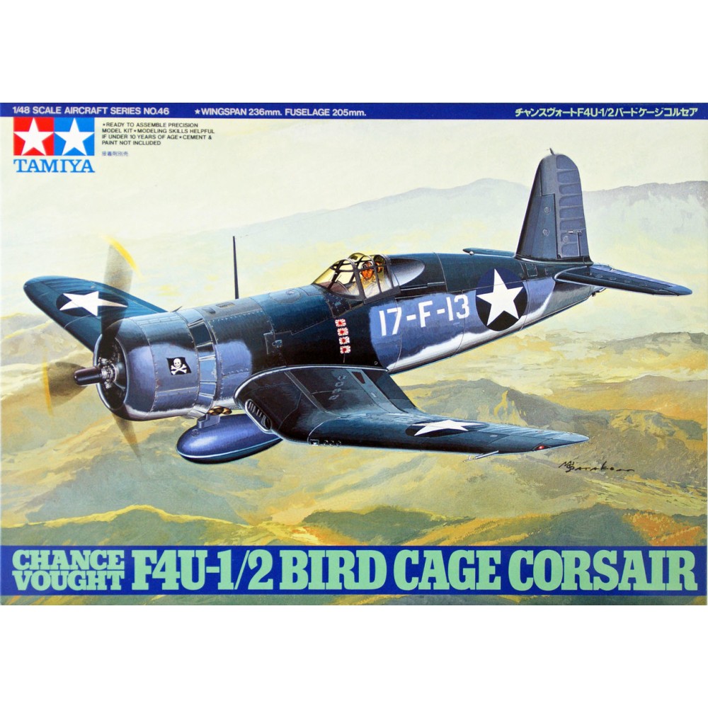 1:48 Американски изтребител F4U-1/2 Bird Cage Corsair - Chance Vought